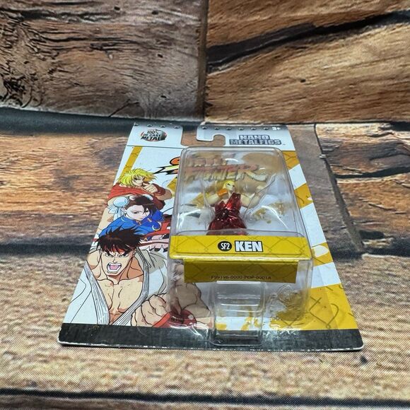 Jada Toys Street Fighter SF2 Ken Nano Metalfigs Diecast Figure Capcom MOC - Picture 6 of 7